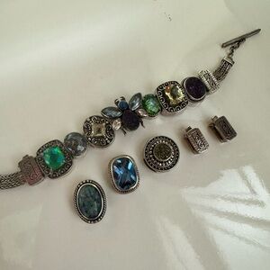 Lori Bonn Bracelet and Charm Set